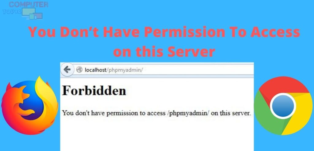 you don t have permission to access on this server mac for website i visit every day